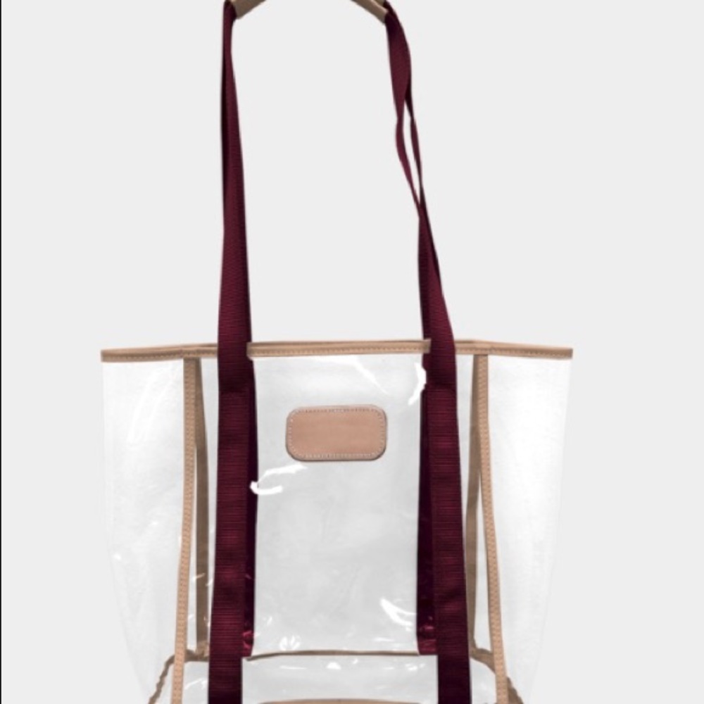 Jon Hart Tourney Tote in Burgundy